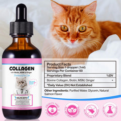 SDJUFEI skin coat nourishment for cats