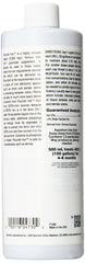 Seachem Flourish Iron label detail highlighting product purpose for planted tanks.
