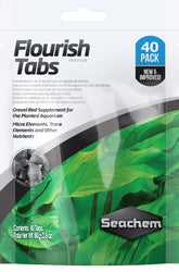 Seachem Flourish Tabs in gravel bed promote root nourishment and steady nutrient release.