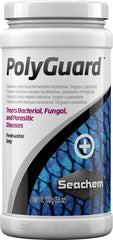 Seachem PolyGuard 100 gram bottle for treating common freshwater fish ailments