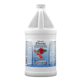 Seachem Pond Prime bottle front view showing pond water conditioning in action