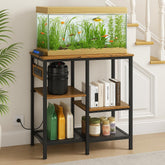 SECOCTSR stand with 3 outlets visible for convenient tank equipment power.