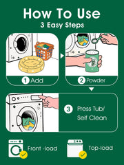 Seedshub Pet Hair Remover detergent-stain combo enhances cleaning and hair removal.