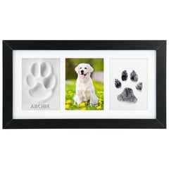 Seencool Paw Print Frame Kit ink pad showing gentle, mess-free imprinting for pets