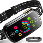 Seepark AI Professional Bark Collar front display for quick mode adjustments