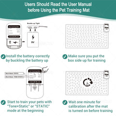 SEERWAY Scat Mat training modes indicator demonstrates three options.