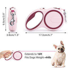 Segarty leash with 360-degree tangle-free design for unrestricted movement