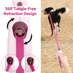 Segarty leash supports small and medium dogs up to 44 lbs