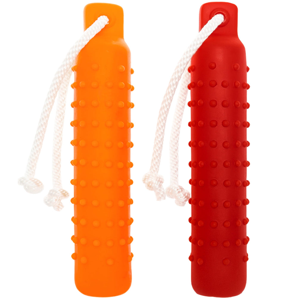 Segzwlor dog float toy with ergonomic-weight design for easy throwing and confidence in games.
