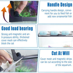 SEILETOO magnetic closure provides silent, quick access without startling pets