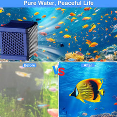 SEILETOO Pure Cube Water Filter multipurpose design fits many containers.
