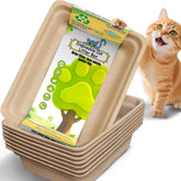 SEMEDOYO disposable large litter box pack ready for travel