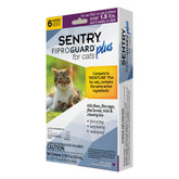 SENTRY FIPROGUARD cat flea treatment back application for monthly protection