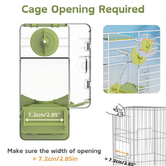 Septillar fruit and vegetable mount secures diverse foods for healthier feeding.