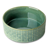 Seyatoo ceramic dog bowl, 6.5-inch diameter, ideal for meals.