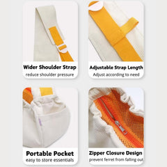 SEZDEKI ferret sling carrier side-wearing for outdoor comfort