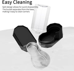 Sfozstra stainless steel bowl resists rust for clean drinking.