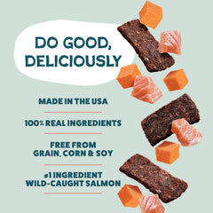 Shameless Pets Jerky Bites bite-size training pieces for dogs of all sizes.