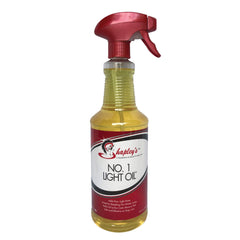 Shapley's No.1 Light Oil bottle pour enables a light shine and smoother fur