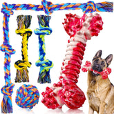 SHARLOVY nylon bone chew for aggressive chewers, durable and satisfying.