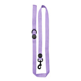 SHAWNCO Dream Walk leash in icy lilac with soft neoprene handle for comfy walks.