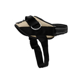 ShawnCo Essential Harness shows three leash clips for no-pull training and control.