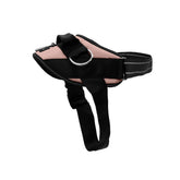 ShawnCo Essential Dog Harness rose gold side profile for comfortable all-day wear