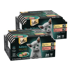 Sheba Perfect Portions kitten pate chicken tray for easy feeding