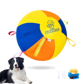 SHEENLULU 18-inch dog herding ball ready for backyard play and training.