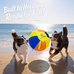 SHEENLULU Herding Ball top handle for guided, controlled play sessions