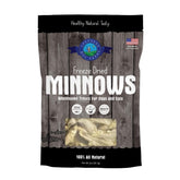 Shepherd Boy Farms freeze-dried minnows pack provides a protein-rich snack for dogs and cats