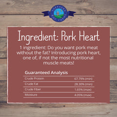 Freeze-dried pork heart close-up showing crisp texture and rich aroma.