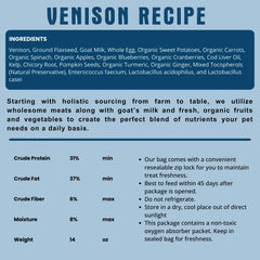 Shepherd Boy Farms freeze-dried raw dog food pack ready for feeding.