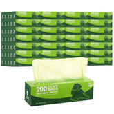Sherr 20 boxed rolls dog poop bags dispensed from a sturdy box for walks.