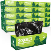 Sherr boxed rolls dog poop bags showing convenient stacked packaging for quick use