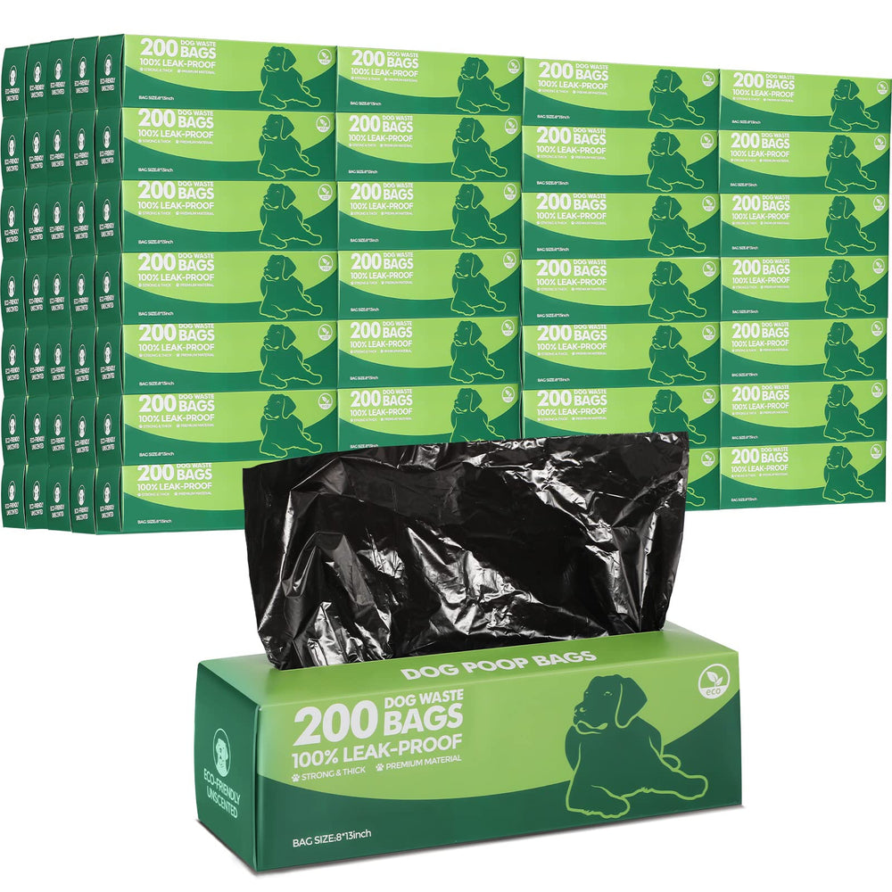 Sherr dog waste bags boxed packaging for easy use on the go.