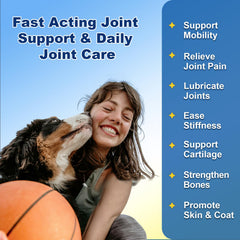 SHINEPAWS glucosamine-dogs-crunchy-bites highlights tasty bite-sized chews for hip and joint comfort.