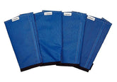 SHOOFLY Horse Leggins blue mesh side view for breathable leg protection