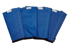SHOOFLY Horse Leggins blue mesh side view for breathable leg protection