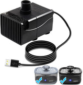 SIBAYS FS68 dog fountain pump in action for 9.5L fountain