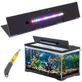 Sieral polycarbonate aquarium lid for clear visibility and durability