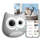 SiiPet LitterLens camera main overview monitoring cat toileting activity.