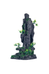 SiissaPeksid Mountain View ornament, tree house focus, provides natural hiding spots for shy fish.