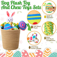 SilTriangle plush bunny dog toy with soft texture for cuddly play