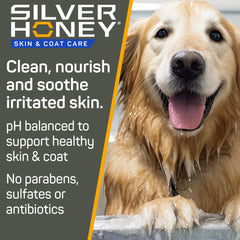 Silver Honey formula with Manuka honey and MicroSilver BG supports skin comfort.
