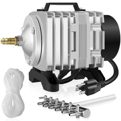 Simple Deluxe 602GPH air pump front view for steady aquarium aeration