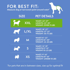 Simple Solution XXL diapers show a built-in wetness indicator for timely changes
