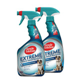Simple Solution Extreme bottle with foam nozzle for tough stain treatment.