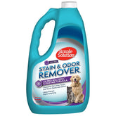 Simple Solution Pet Stain and Odor Remover bottle with foam application for tough stains.