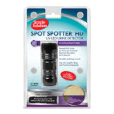 Simple Solution Spot Spotter UV-LED urine detector reveals hidden stains on carpets and furniture.